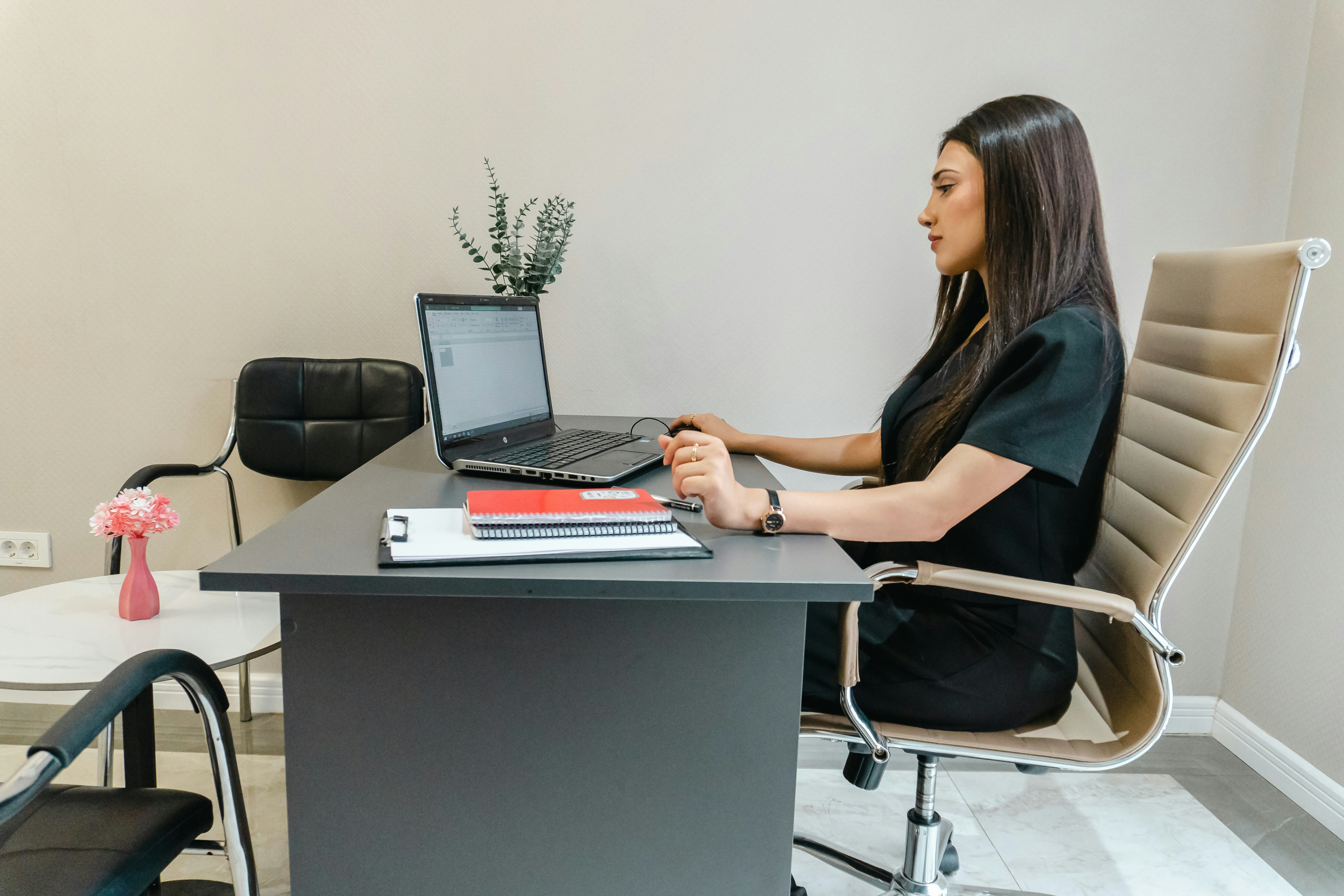 Adult working at a desk — representing the focus and executive function challenges of undiagnosed ADHD in adults in Monterey County, CA